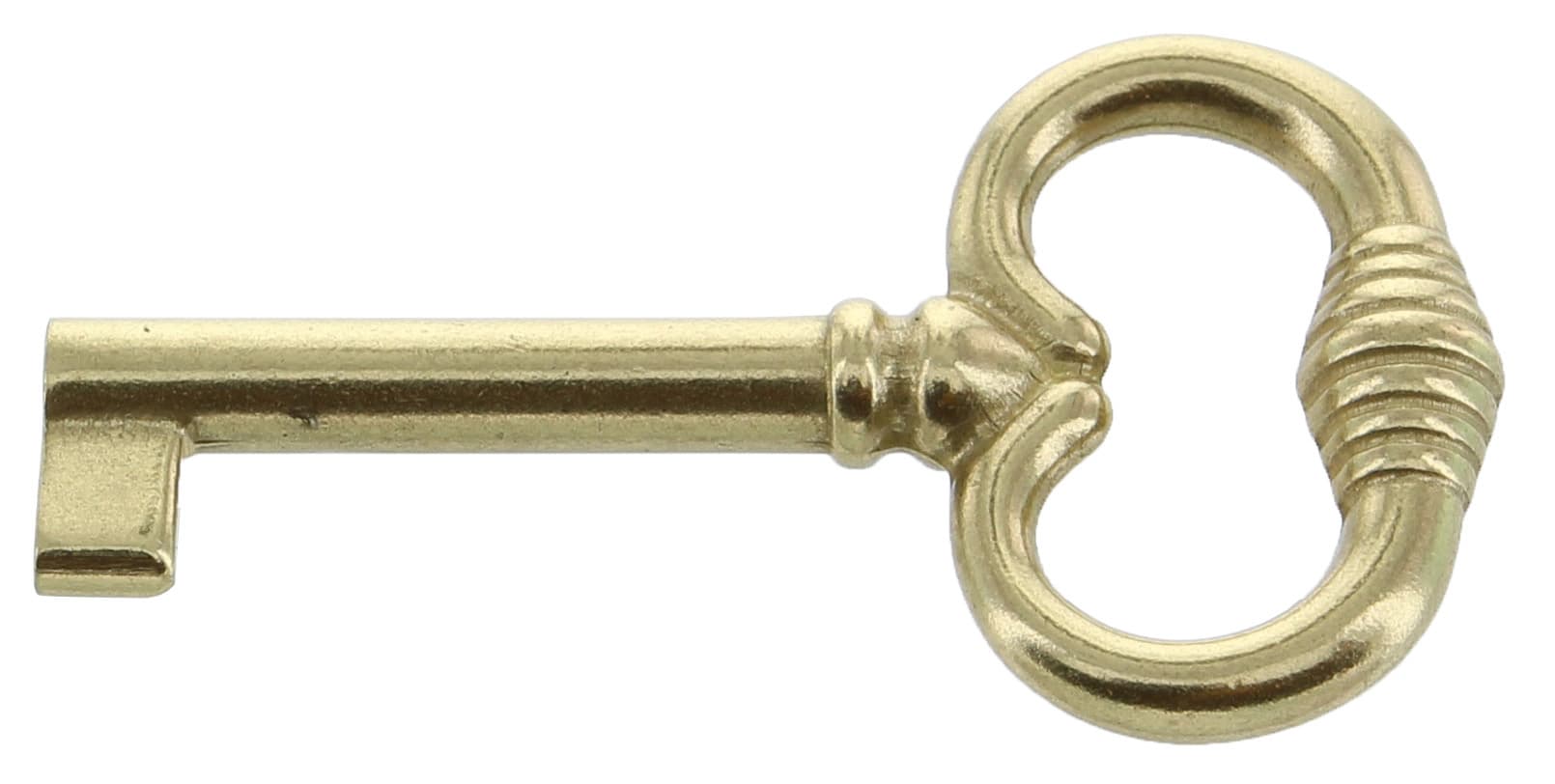 CHIAVE PER MOBILI 33708 35X62 MM OTTONE LUCIDO**- METAL STYLE- 25,0 pz - 2