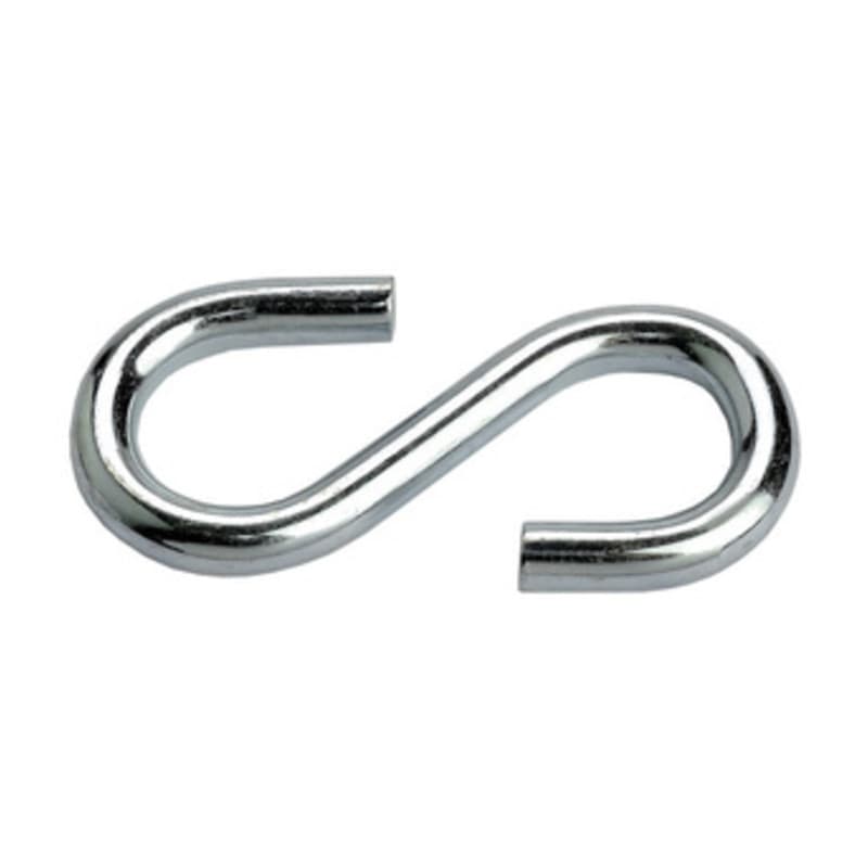 GANCIO A ESSE ZINCATO 3,4 MM N. 18**- 5,0 kg - 2