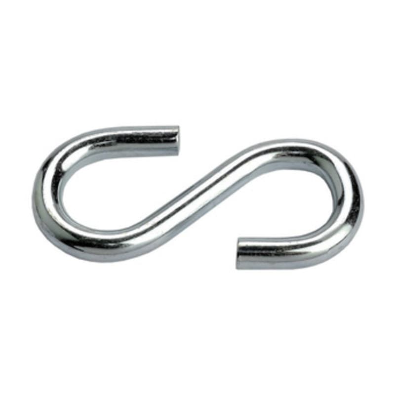GANCIO A ESSE ZINCATO 5,5 MM N. 22**- 5,0 kg - 2