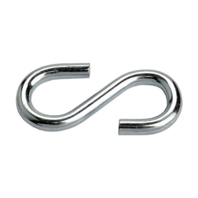 GANCIO A ESSE ZINCATO 6,5 MM N. 24**- 5,0 kg - 2