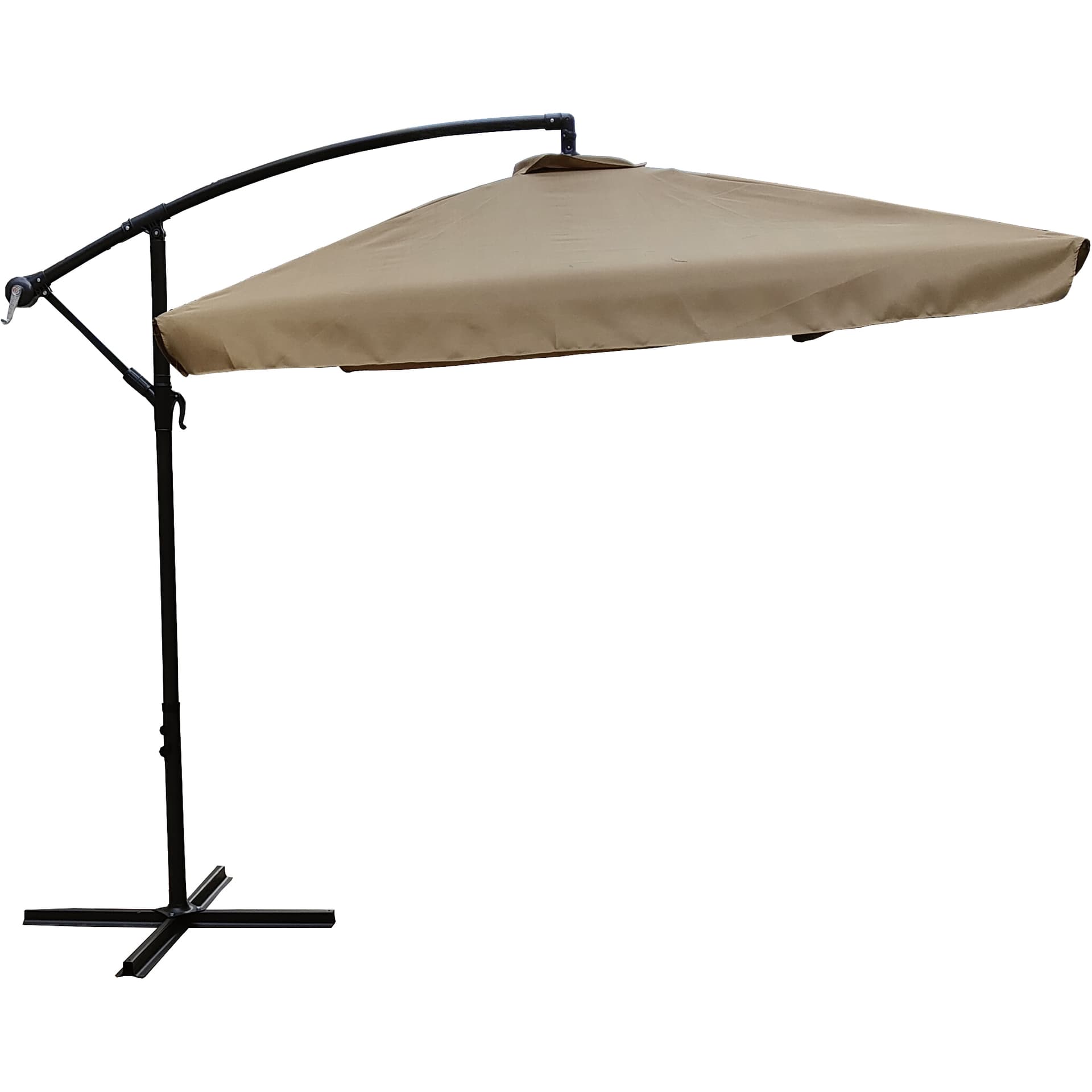 OMBRELLONE DECENT BANANA 200X300 CM TORTORA 022916- 1,0 pz - 2
