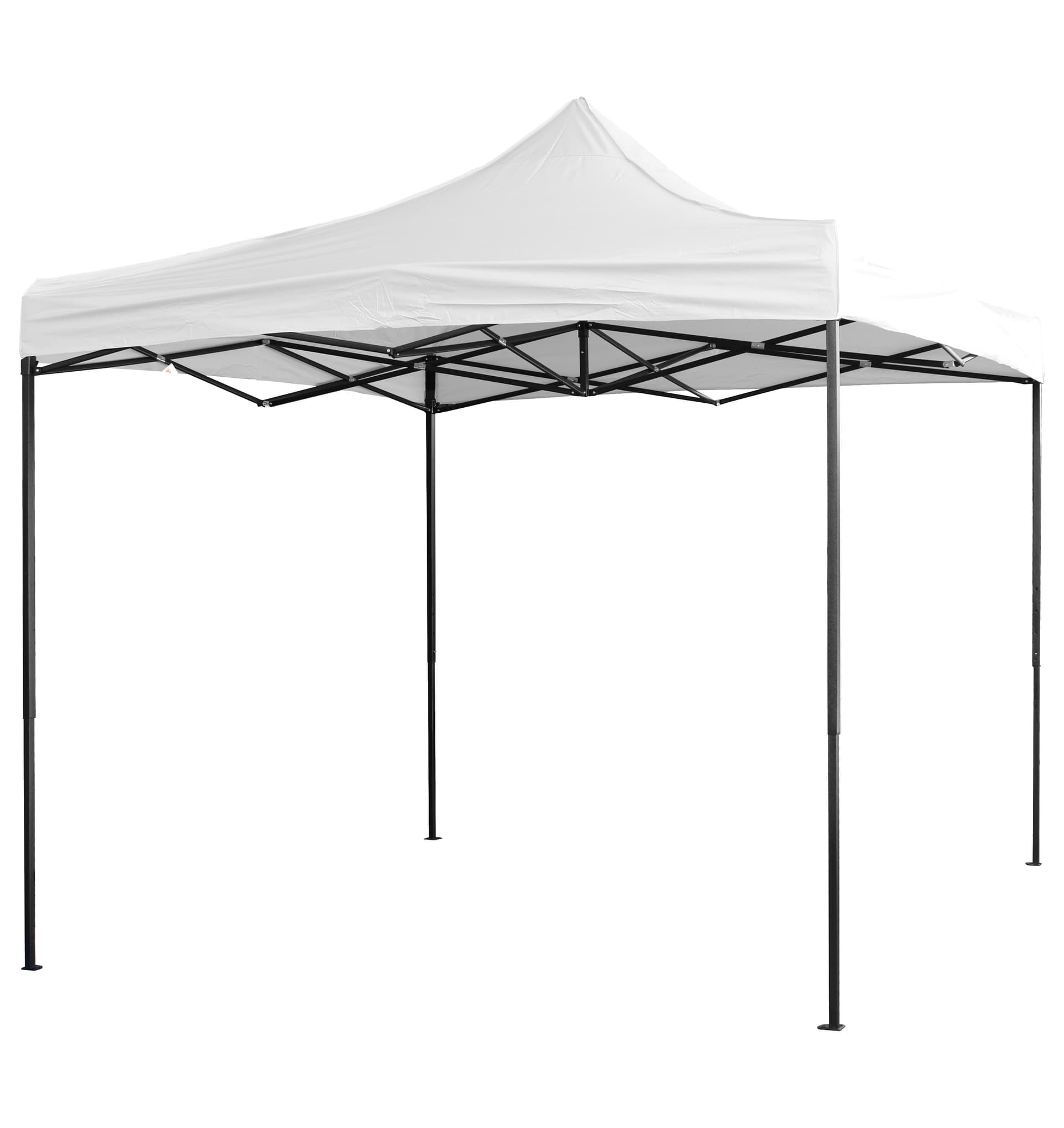 GAZEBO IN ACCIAIO EASY FLEX 300X300 CM BIANCO 1207E - 2