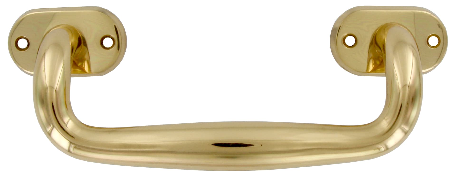 MANIGLIONE OTTONE 610 ZANCATO 240 MM LUC VERN- 1,0 pz - 2