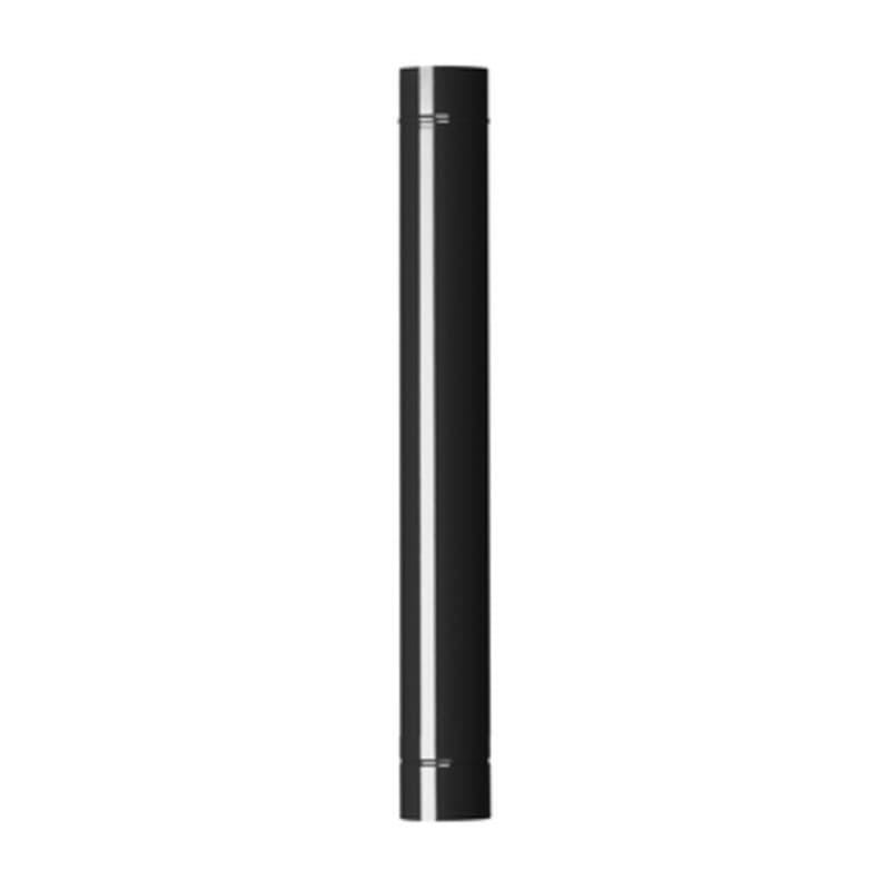 TUBO PER STUFA H 100 CM D 15 CM NERO OPACO- 6,0 pz - 2