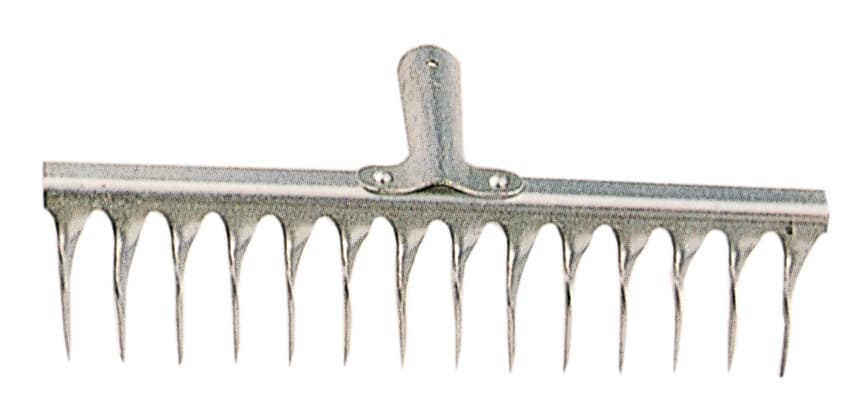 Rastrello a 14 Denti Aereatore Zincato - 2