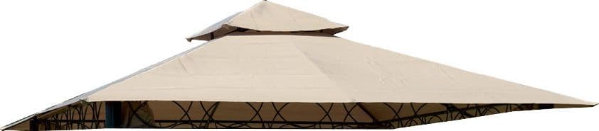 C TOP RICAMBIO P/GAZEBO EDEN BEIGE SCURO- I GIARDINI DEL RE- 1,0 pz