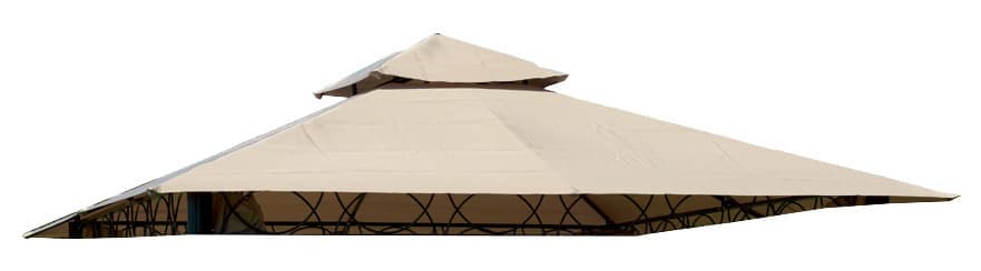 Top Ricambio per Gazebo Eden Beige Scuro i Giardini del Re - 2