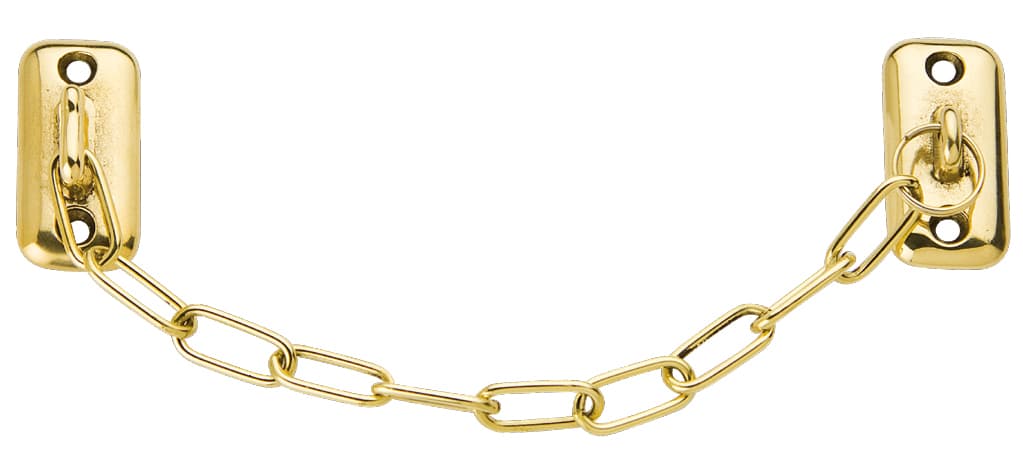 RITIENI A CATENA PESANTE OTTONE LUCIDO- 50,0 pz - 2