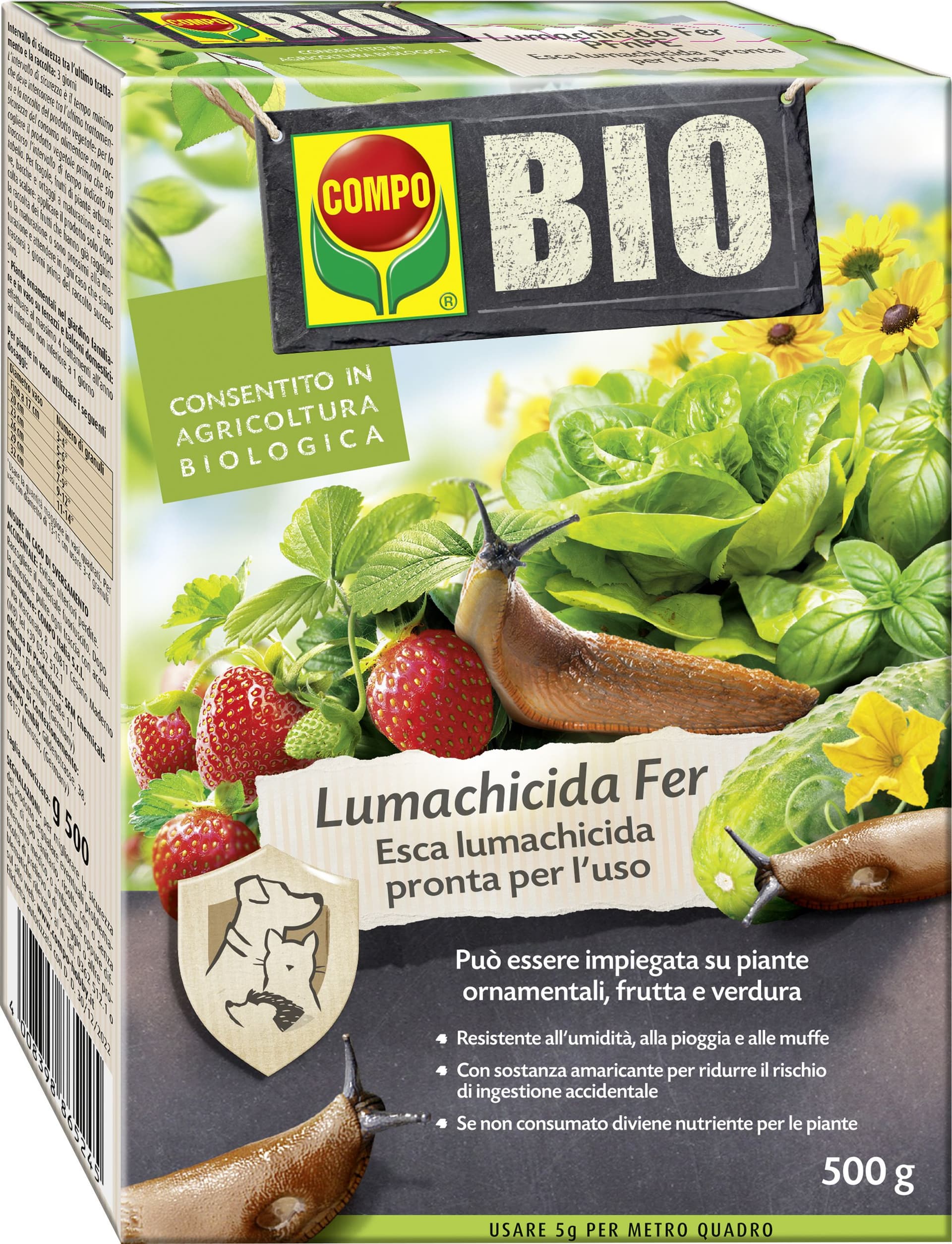 Gesal Lumachicida Naturale 500 g - 2