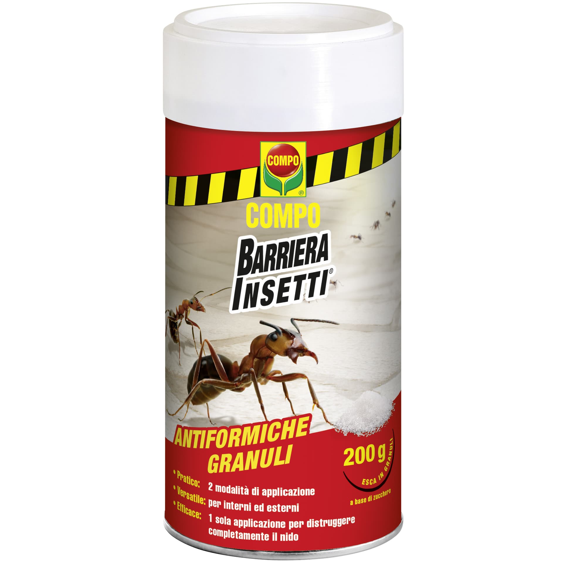ANTIFORMICHE BARRIERA INSETTI COMPO GRANUL 200 G- COMPO ITALIA- 12,0 pz - 2