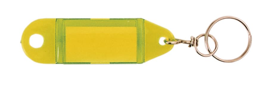 PORTAETICHETTA A COFANETTO IN PLASTICA TRASP**- FERR.PLAST- 100,0 pz - 2
