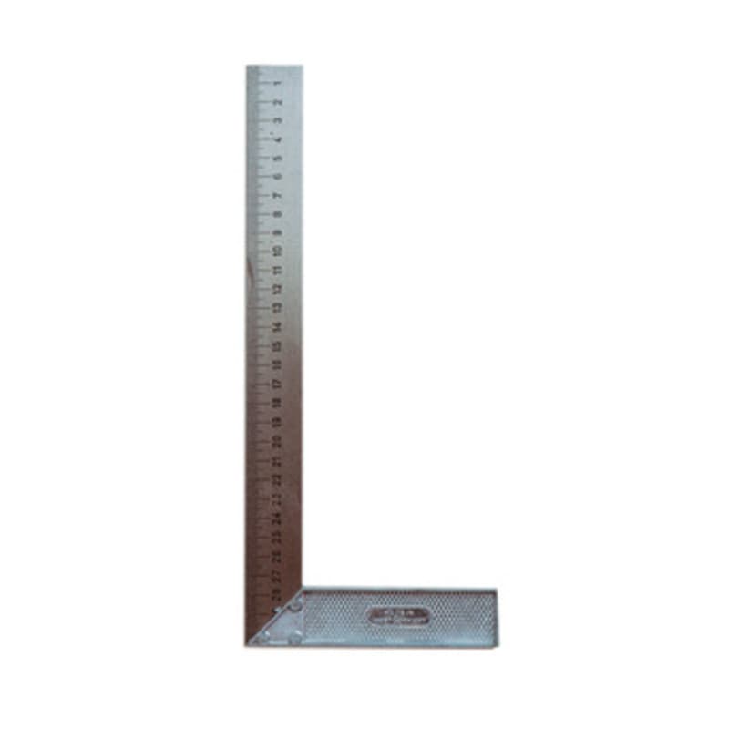 SQUADRA PER FALEGNAME ASTA ACCIAIO 400 MM- 1,0 pz - 2
