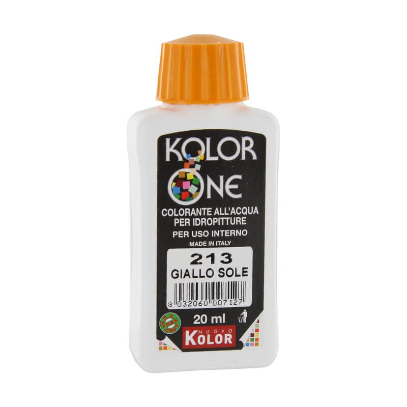 Colorante Kolor One 20 ml Giallo Sole 213 12 Pezzi - 2