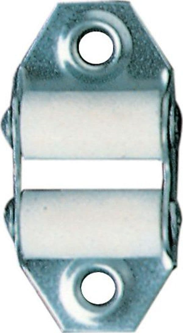Guidacinghia Ferro Verticale con Rullini Plastica** Bolis Italia 50 Pezzi - 2
