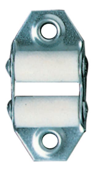 Guidacinghia Ferro Verticale con Rullini Plastica** Bolis Italia 50 Pezzi - 2