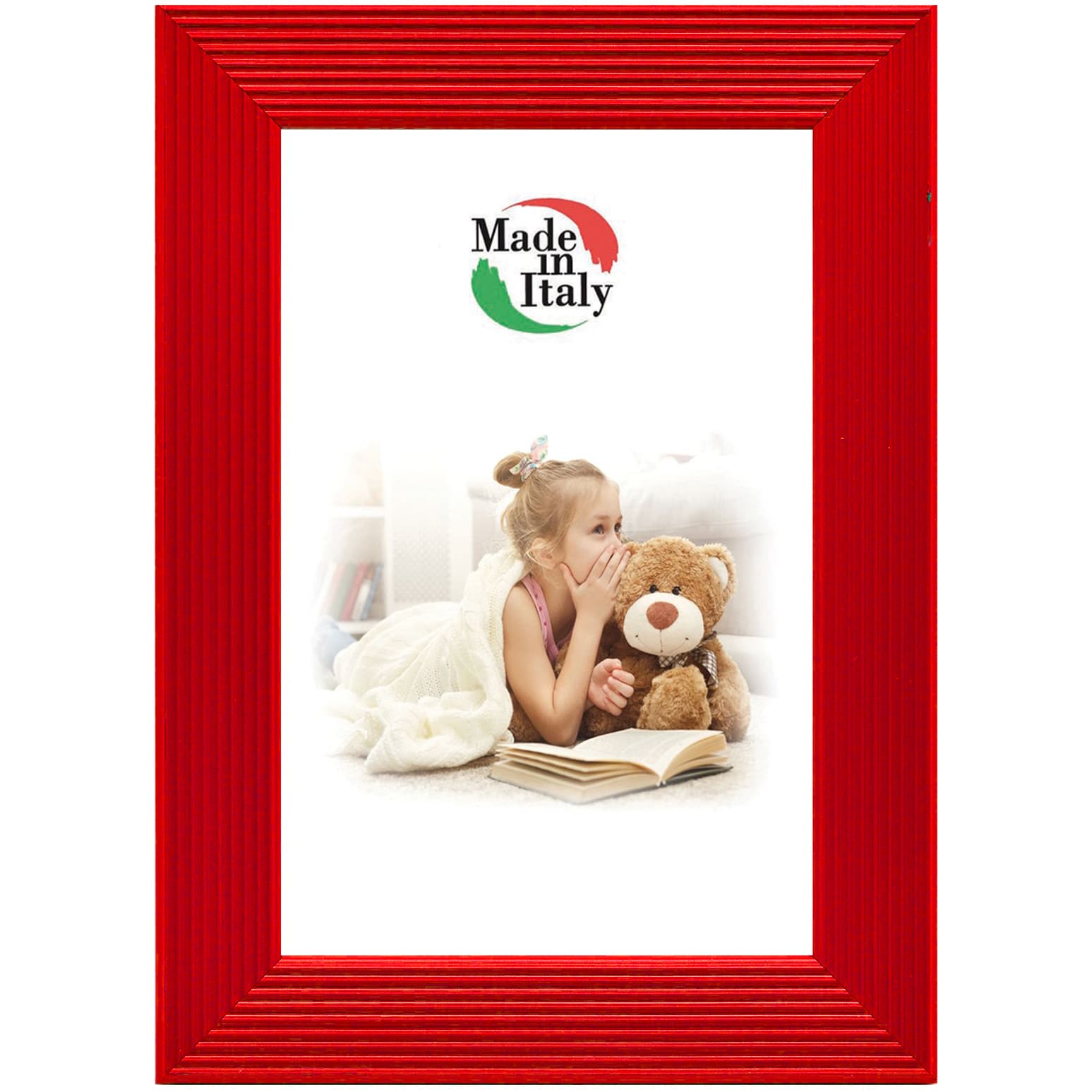 CORNICE PER QUADRI LOOK 21X29,7  A4  ROSSO- 14,0 pz - 2