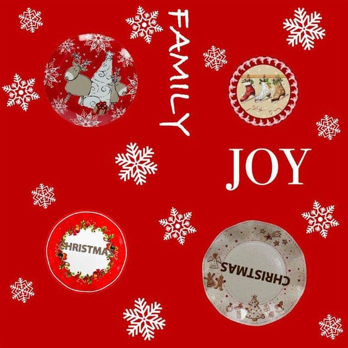 Tovagliato Natale DIS.337 H140 20 ml - 2