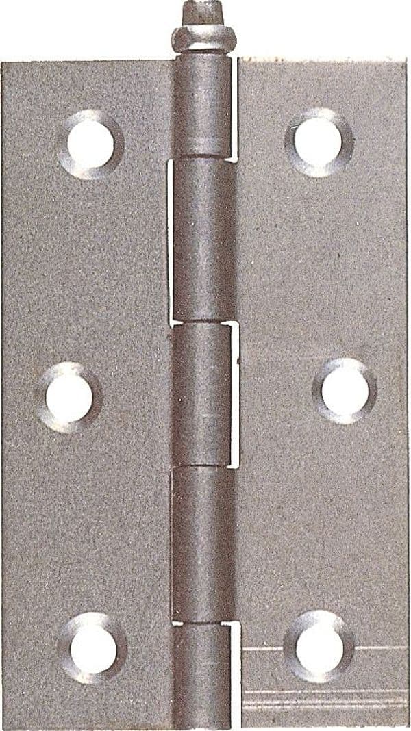 Cerniera Perno Sfilabile 88 Ferro Leggero 37 x 60 mm 25 Pezzi - 2