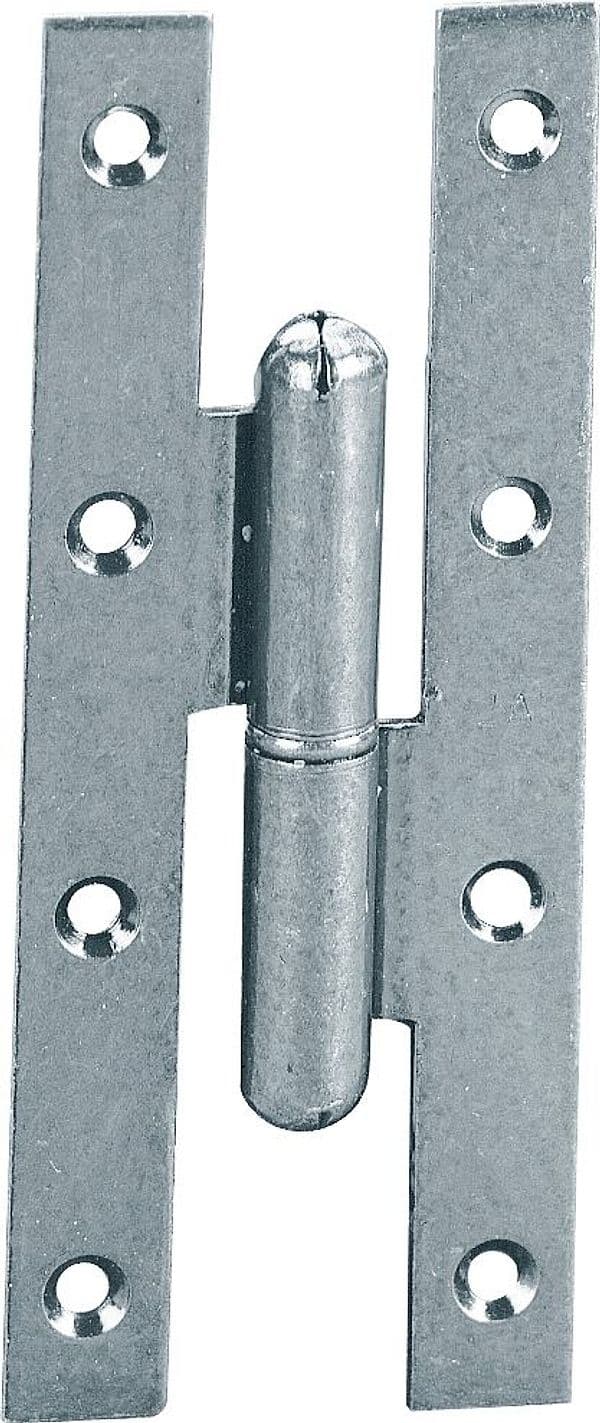 Cerniera Paumelles 105 Ferro 80 x 160 mm DX Aldeghi Luigi Spa 12 Pezzi - 2