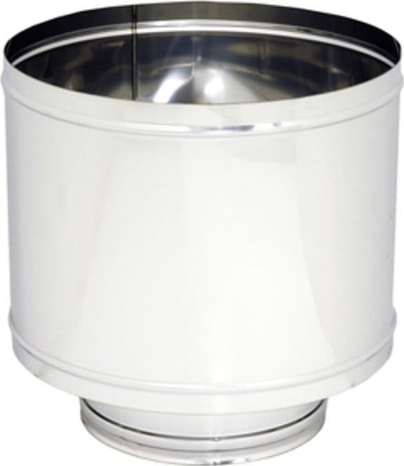Fumaiolo a Botte INOX AISI 304 Ø 25 cm - 2