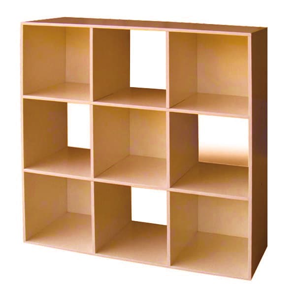 LIBRERIA CUBO  9 91XH91 CM CILIEGIO- 1,0 pz - 2