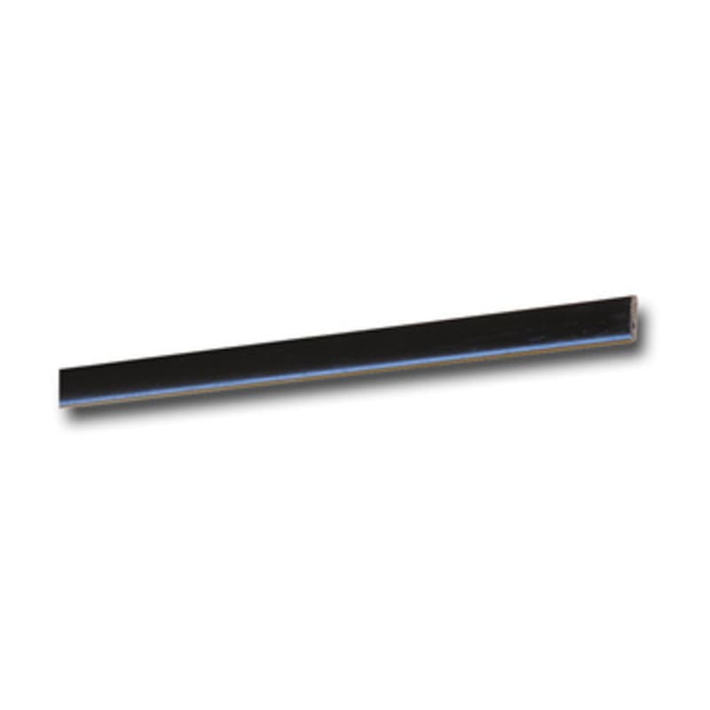 CORNICE PER PARATI 4,5X14 LISCIA 200 CM NERO- 25,0 pz - 2