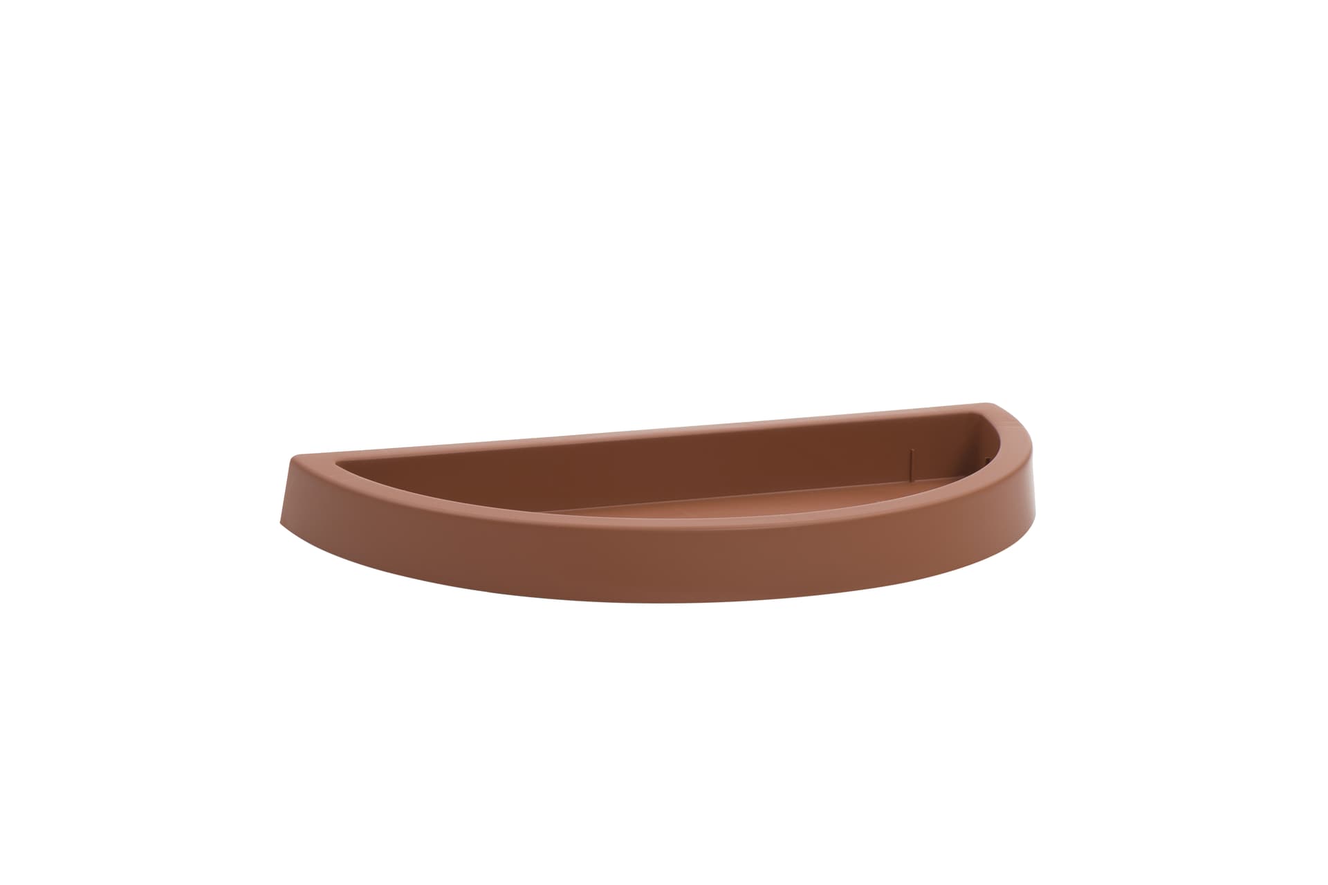 SOTTOVASO IN PLASTICA MEZZALUNA PER EGEO- 1,0 pz - 2