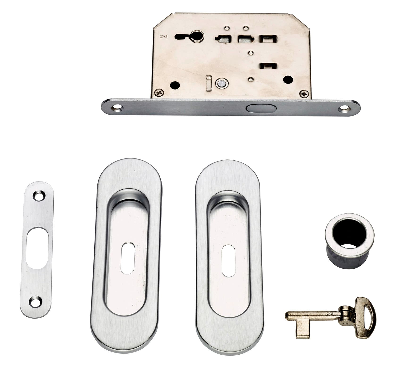 KIT PORTA SCORR NICCHIA OVALE E CHIAVE CRO SAT- MARIVA- 1,0 pz - 2