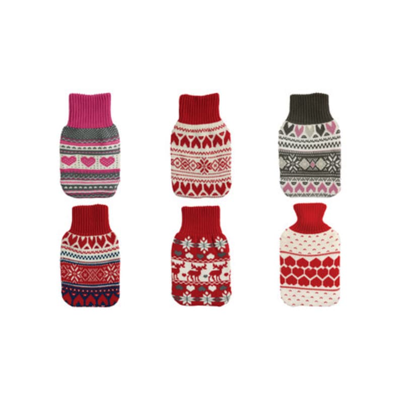 BORSA ACQUA CALDA LT.2 CON MAGLIONE 6 COL.ASS- 1,0 pz - 2
