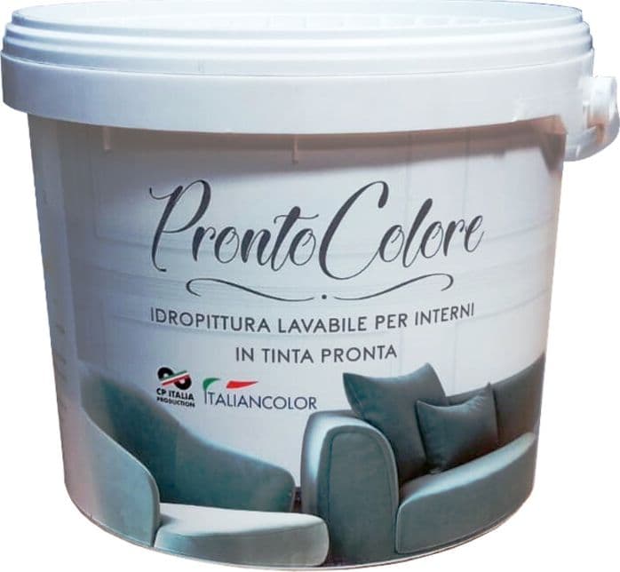 Idropittura Lavabile Prontocolore 2,5 Verde Pastello - 2