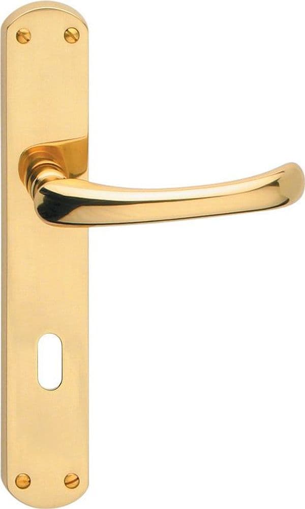 Maniglia Zama Capri 8 x 70 Oro Lucido V Frosio Bortolo - 2