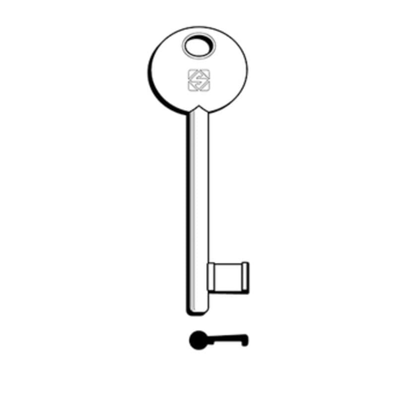 Chiavi Silca Patent Bon G Disp 6P3S Ni GR.25 5 Pezzi - 2