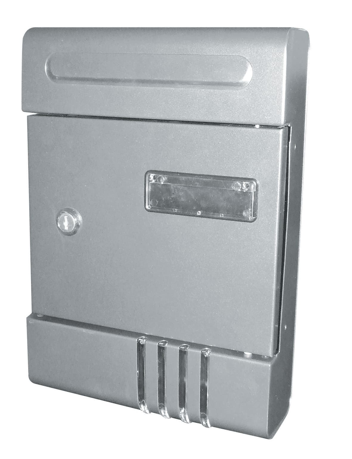CASSETTA POSTALE CONDOMINIO 20,5X6,5X29 CM SILVER- CHINA JIANGSU SAINTY- 1,0 pz - 2