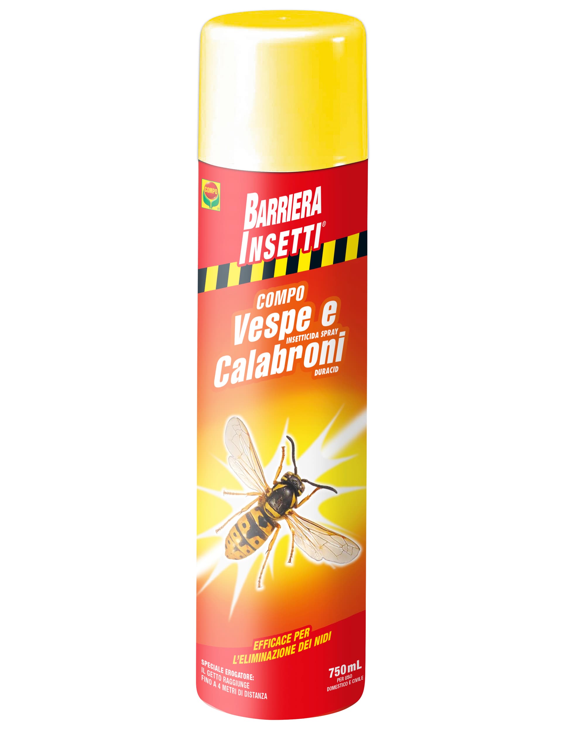 SCHIUMA PER VESPE E CALABRONI COMPO 750 ML- COMPO ITALIA- 1,0 pz - 2