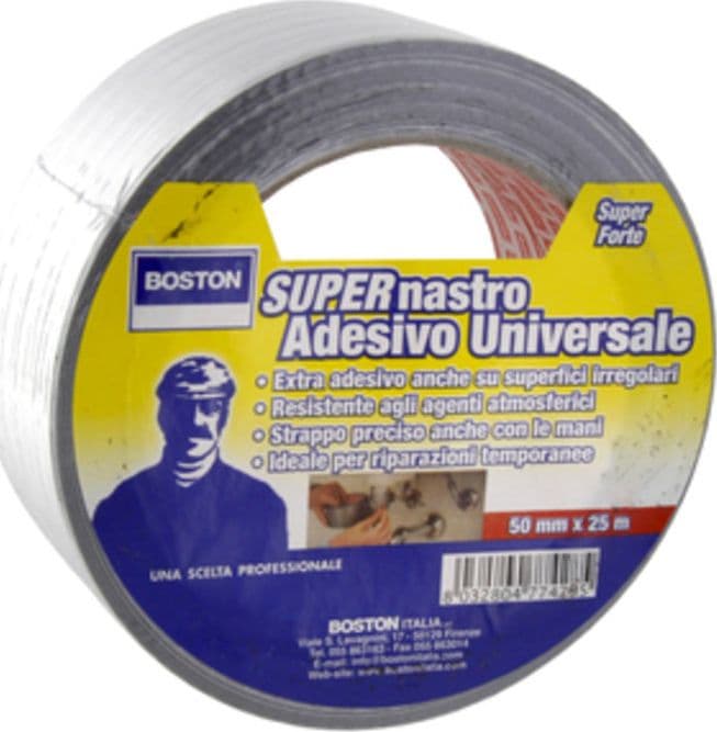 Nastro Americano 50MMX25M Silver Boston Super Boston Italia - 2