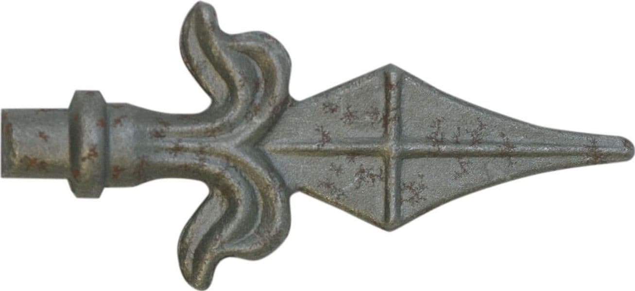 Lancia Acciaio per Cancelli Napoli 2* 70 x 155 mm 50 Pezzi - 2