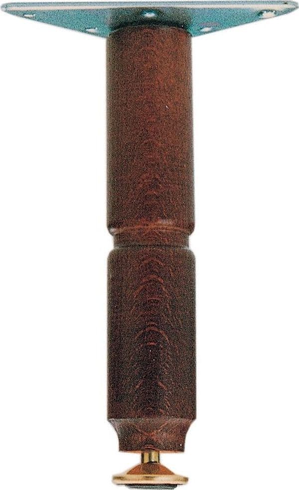 Mobile 150 mm Noce* Piedino Legno Piastra 12 Pezzi - 2