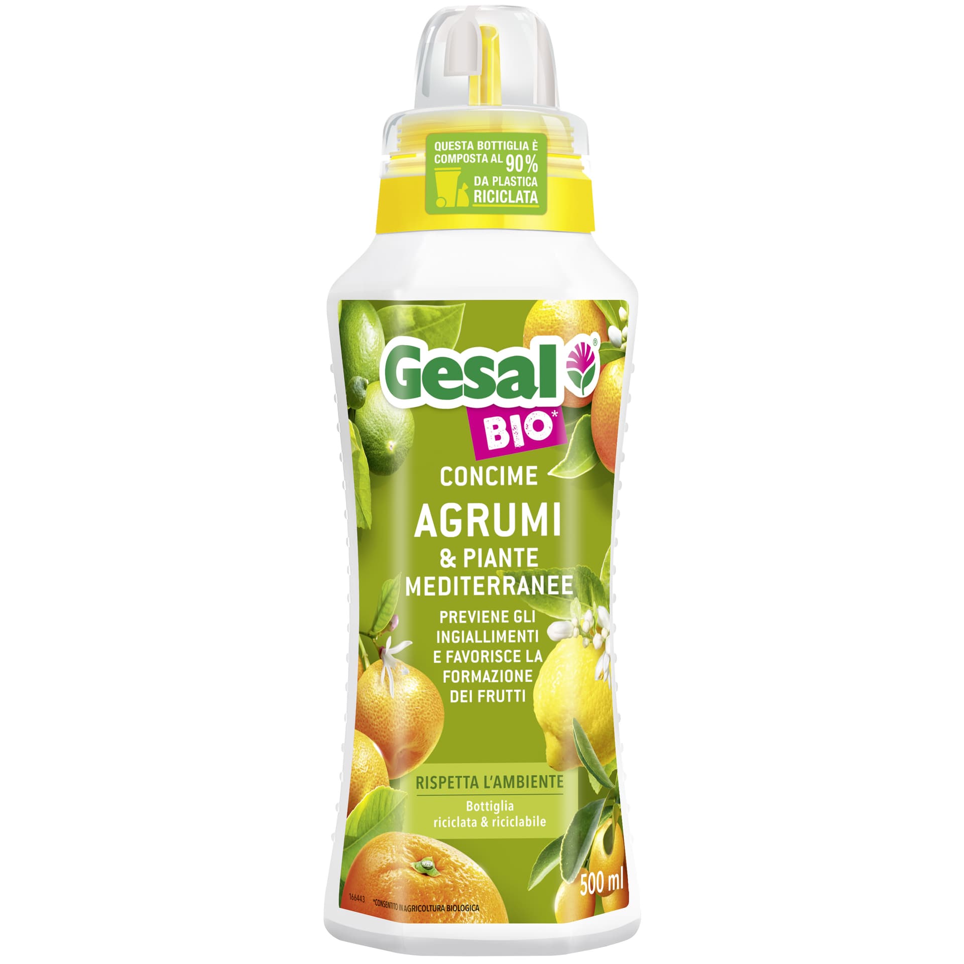 GESAL CONCIME AGRUMI E PIANTE MEDITERRANEE 500 ML- 12,0 pz - 2