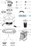 TUBO FLESSIBILE POMPA 58404 58389 58391 P03852 EX P6028- BESTWAY- 1,0 pz - 2