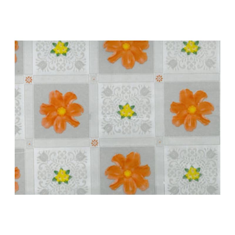 TOVAGLIATO fantasia fiori CRISTAL DIS. CS100 H 140 CM- GEMITEX- 30,0 ml - 2