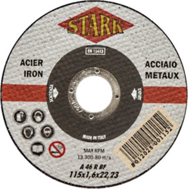 Stark Disco per Ferro Ø 115 x 1,6 mm Ima 50 Pezzi - 2