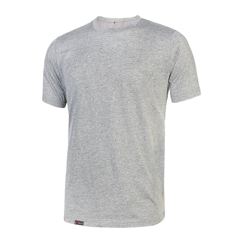 U-POWER T-SHIRT LINEAR GRIGIO CHIARO TG.  M- 1,0 pz - 2