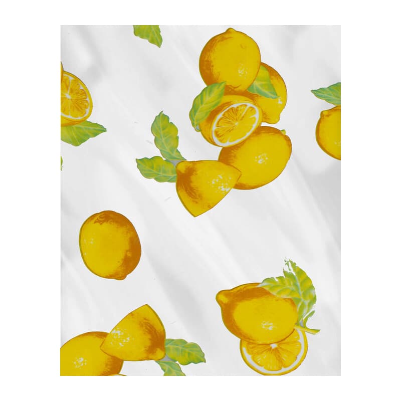 TOVAGLIATO fantasia limoni CRISTAL DIS. CS129 H 140 CM- 30,0 ml - 2