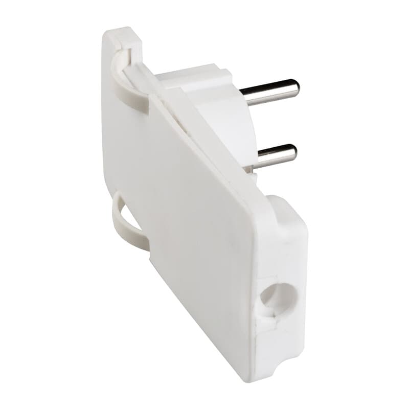 POLYPOOL PP0454 SPINA SPAZIOZERO SCHUKO BIANCO- 1,0 pz - 2