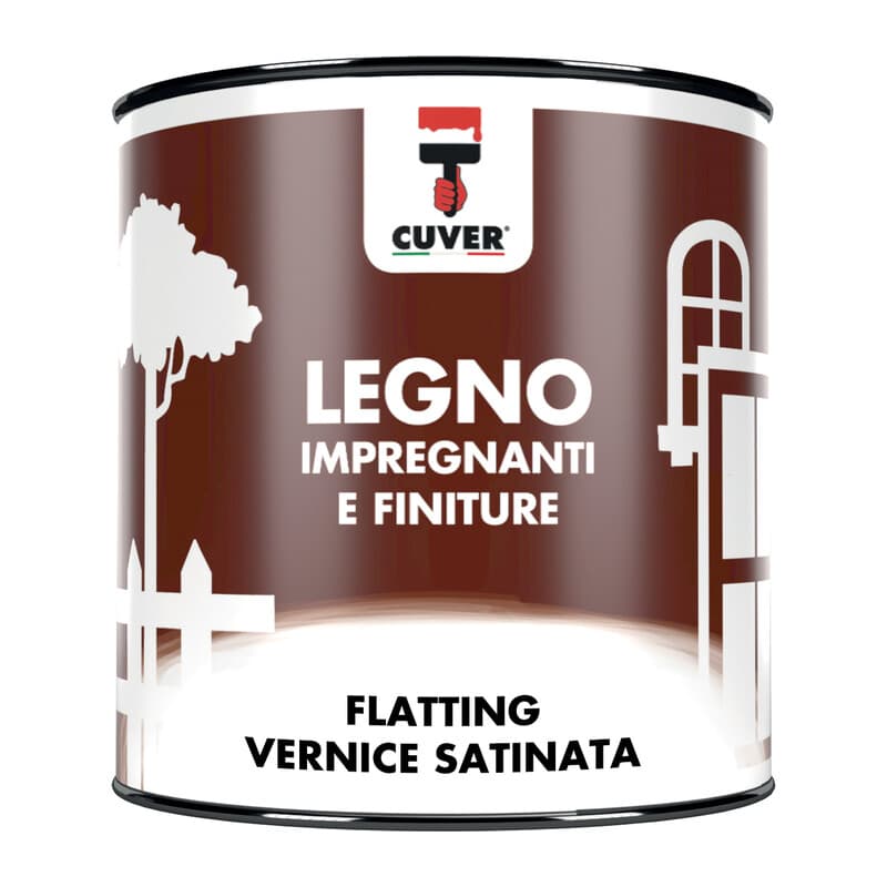 FLATTING CUVER VERNICE SATINATA 2,5 L- 2,0 pz - 2