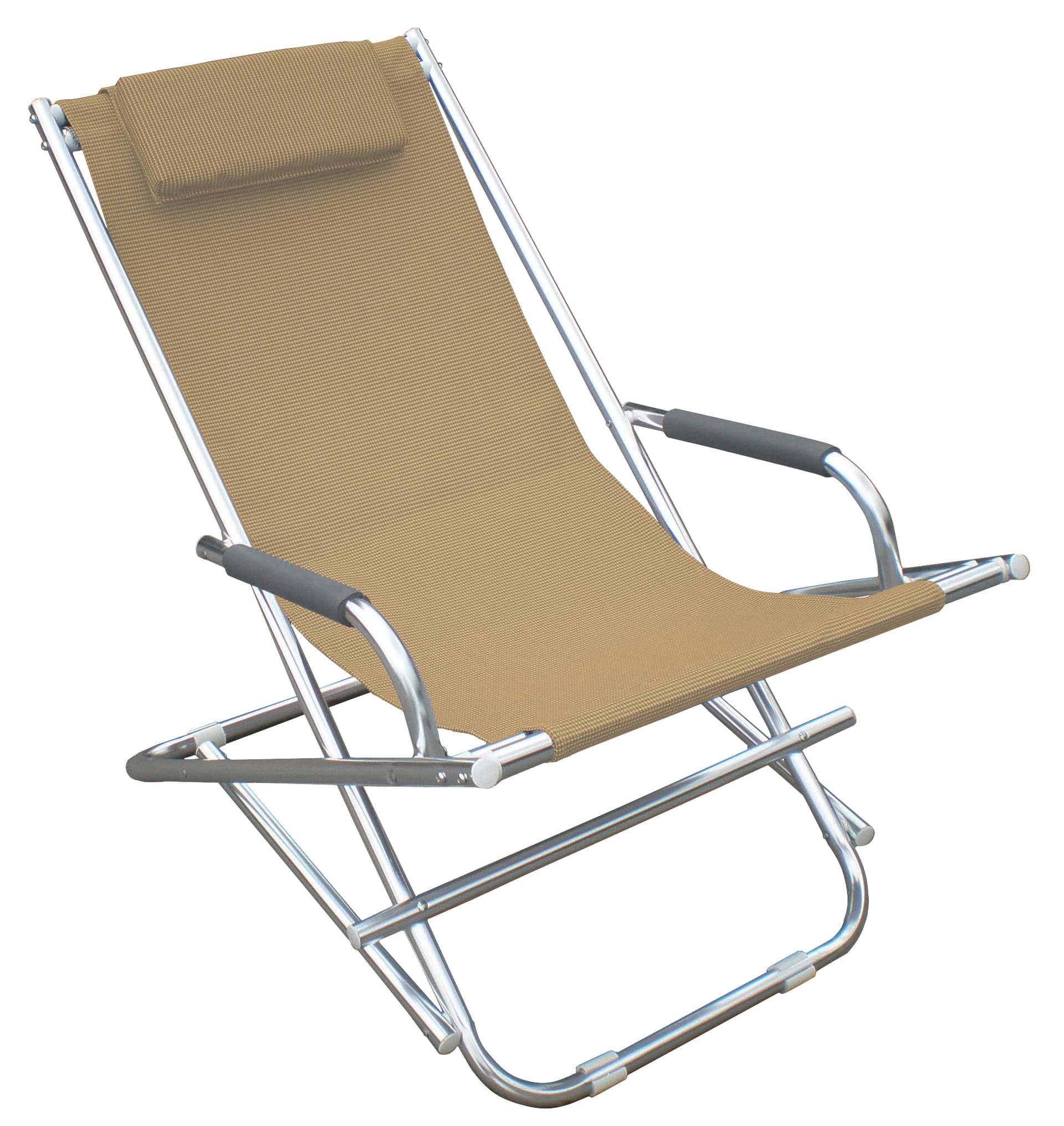 SEDIA SDRAIO PLAYA IN ALLUMINIO TORTORA- 2,0 pz - 2