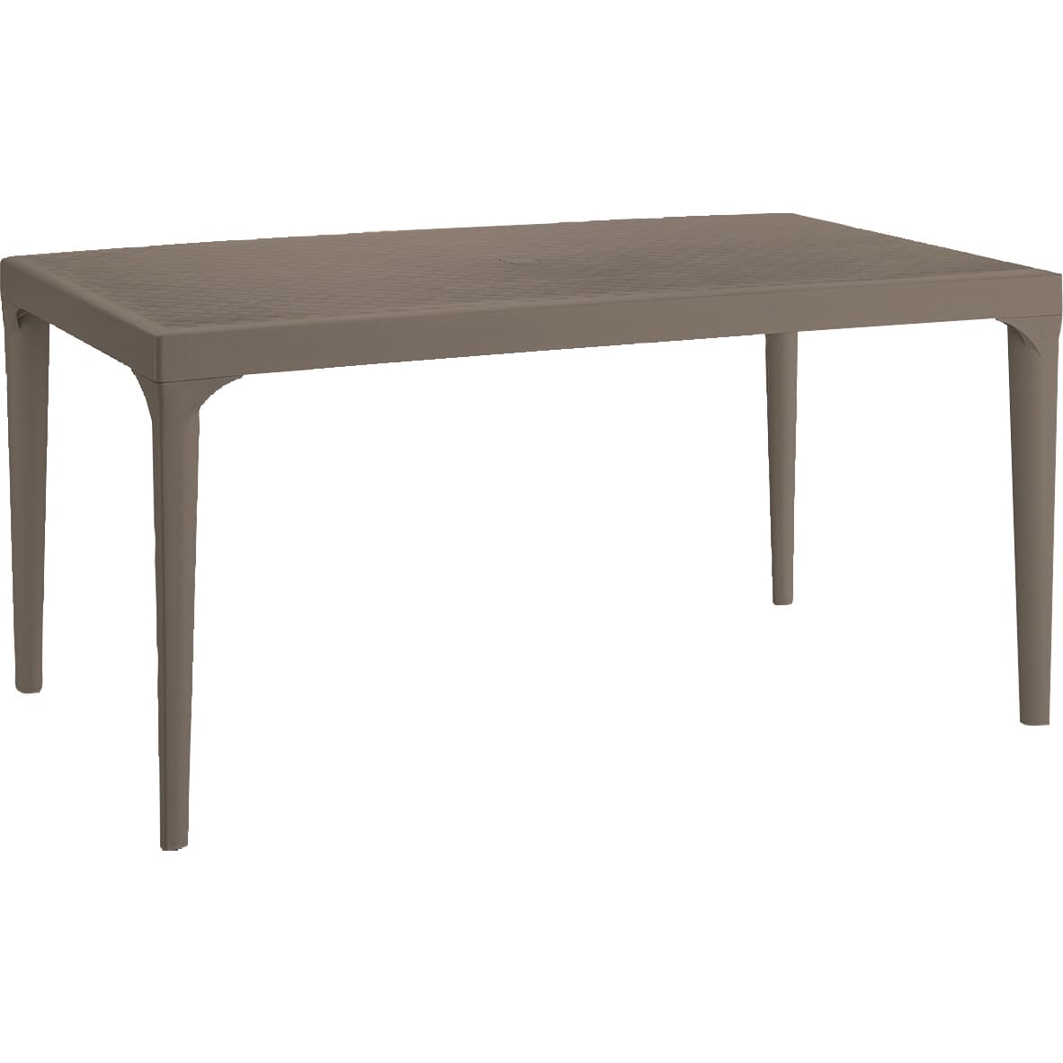 TAVOLO RESINA OSLO 150X90XH74 CM TORTORA- 1,0 pz - 2