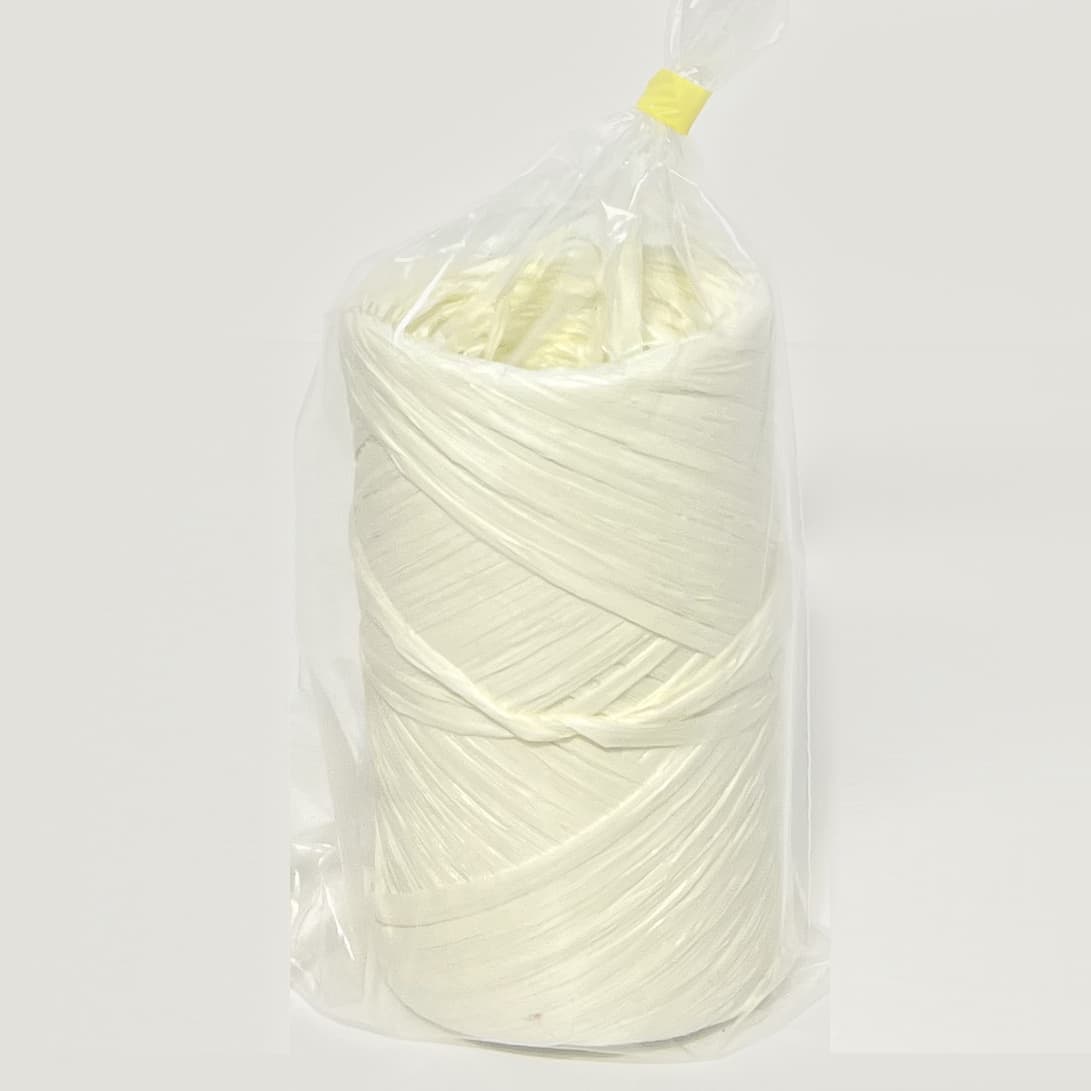 RAFIA GOMITOLO 200 G AVORIO- 9,0 kg - 2