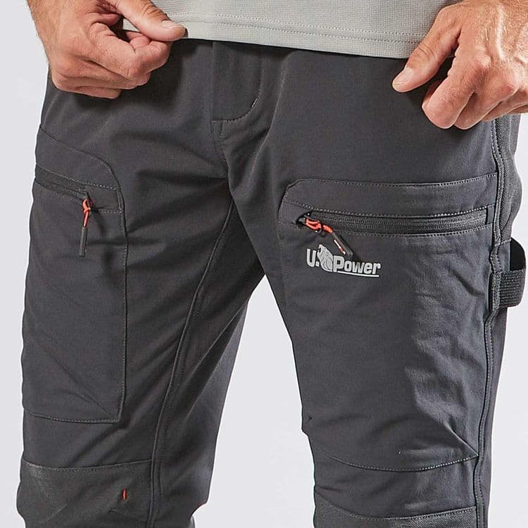 U-POWER PANTALONE ESTIVO HARMONY SLIM GRIGIO TG.XL- 1,0 pz - 2