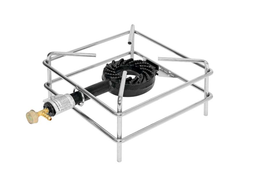 FORNELLONE A GAS 30X30 CM CROMATO- 2,0 pz - 2